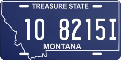 MT license plate 108215I