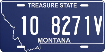 MT license plate 108271V