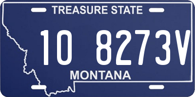 MT license plate 108273V