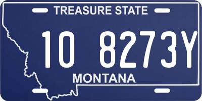 MT license plate 108273Y