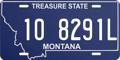 MT license plate 108291L