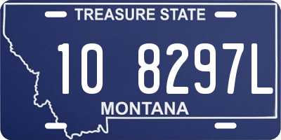 MT license plate 108297L