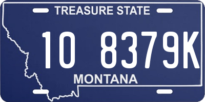 MT license plate 108379K