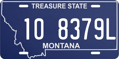 MT license plate 108379L