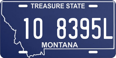 MT license plate 108395L