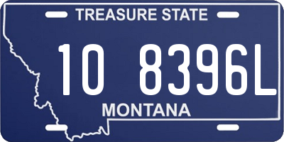 MT license plate 108396L