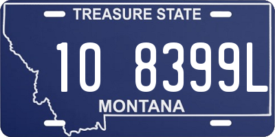 MT license plate 108399L