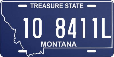 MT license plate 108411L