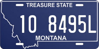 MT license plate 108495L