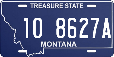 MT license plate 108627A