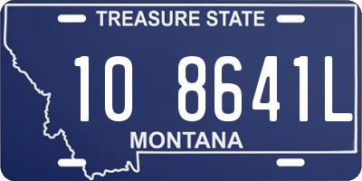 MT license plate 108641L