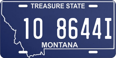 MT license plate 108644I