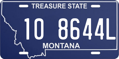 MT license plate 108644L