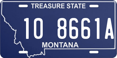 MT license plate 108661A