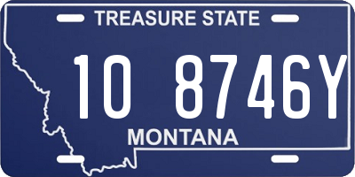 MT license plate 108746Y