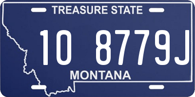 MT license plate 108779J