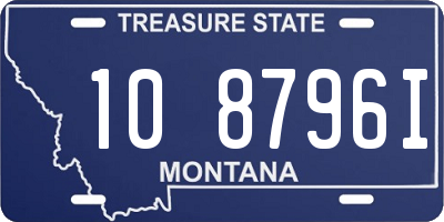 MT license plate 108796I