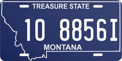 MT license plate 108856I