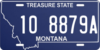 MT license plate 108879A