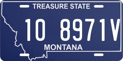 MT license plate 108971V