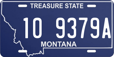 MT license plate 109379A