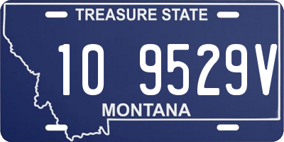 MT license plate 109529V