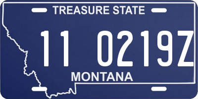 MT license plate 110219Z