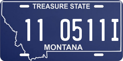 MT license plate 110511I