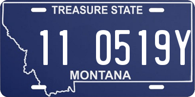 MT license plate 110519Y