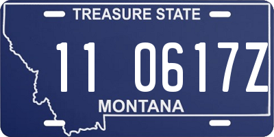 MT license plate 110617Z