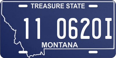 MT license plate 110620I