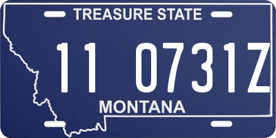 MT license plate 110731Z