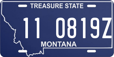 MT license plate 110819Z