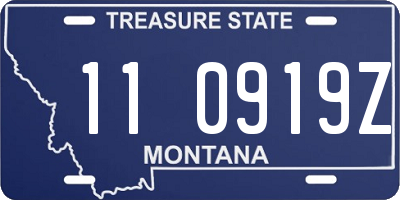 MT license plate 110919Z