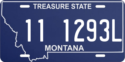 MT license plate 111293L