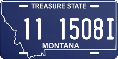 MT license plate 111508I