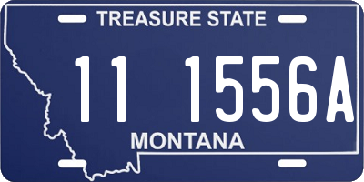 MT license plate 111556A