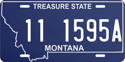 MT license plate 111595A