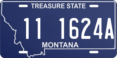 MT license plate 111624A