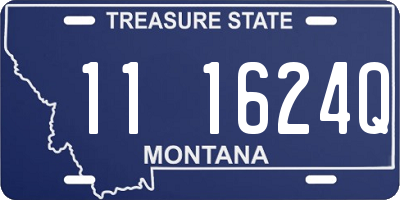 MT license plate 111624Q
