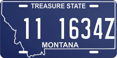 MT license plate 111634Z