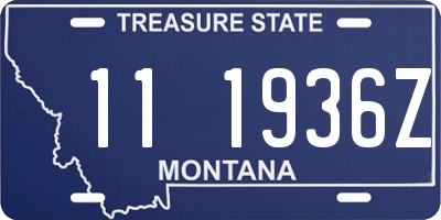 MT license plate 111936Z