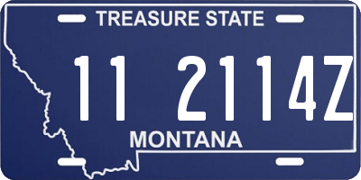 MT license plate 112114Z