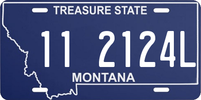 MT license plate 112124L