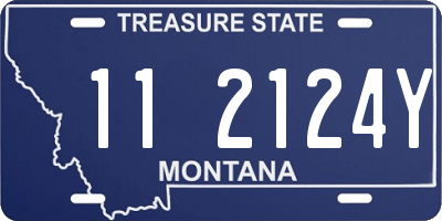 MT license plate 112124Y