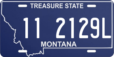 MT license plate 112129L