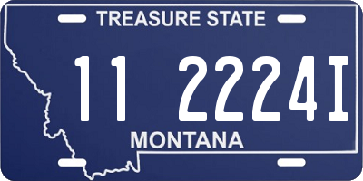 MT license plate 112224I