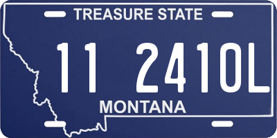 MT license plate 112410L