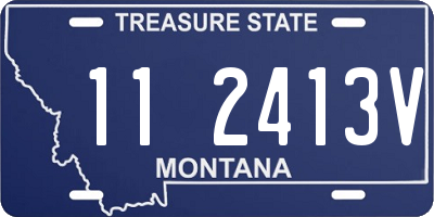 MT license plate 112413V