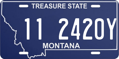 MT license plate 112420Y